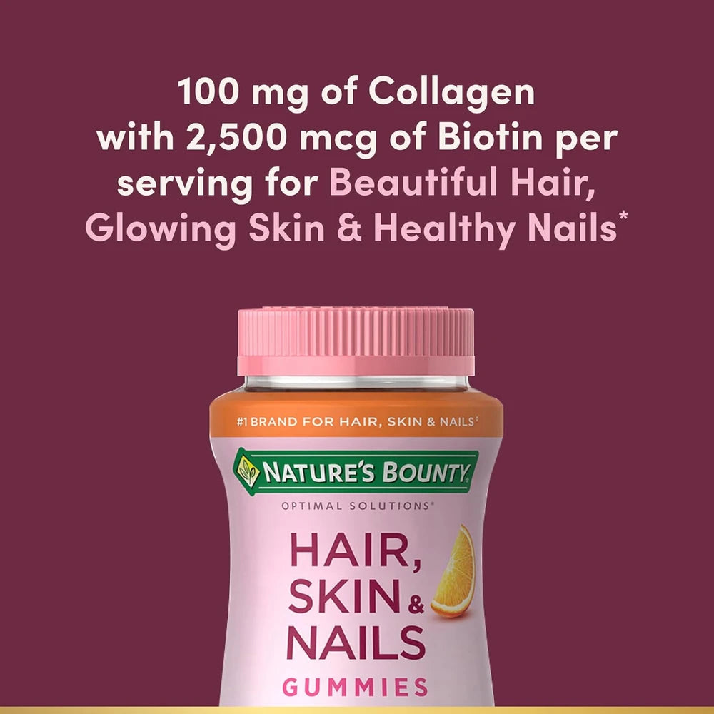 Nature's Bounty Biotin Collagen Gummies