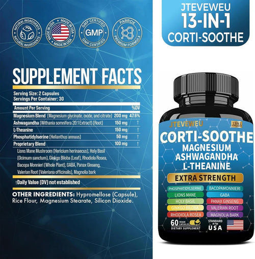Jteveweu Cortisol Support Supplement